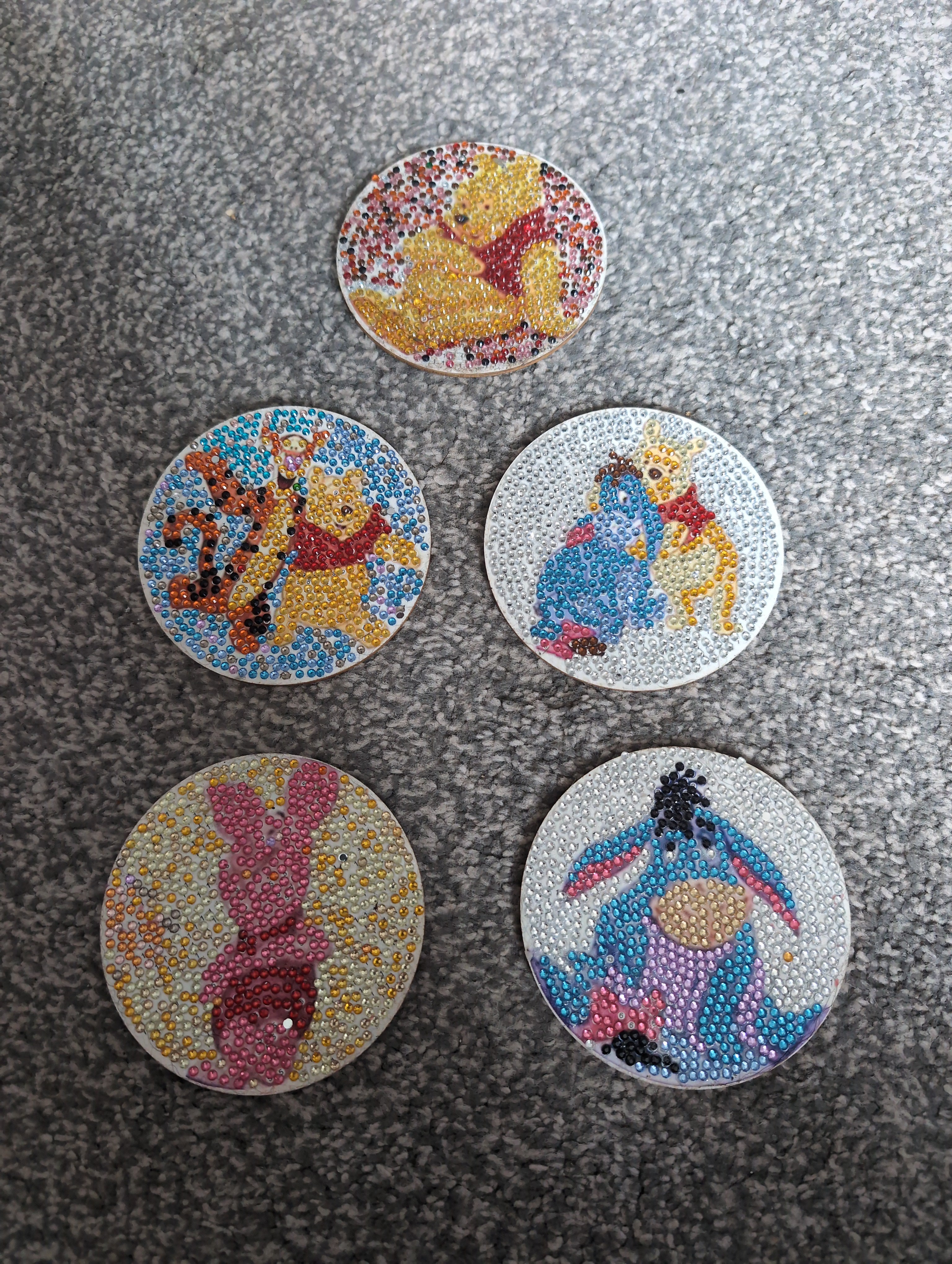 Winnie the pooh coasters