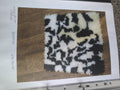 Cow print cushion