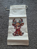 Reindeer gift bag